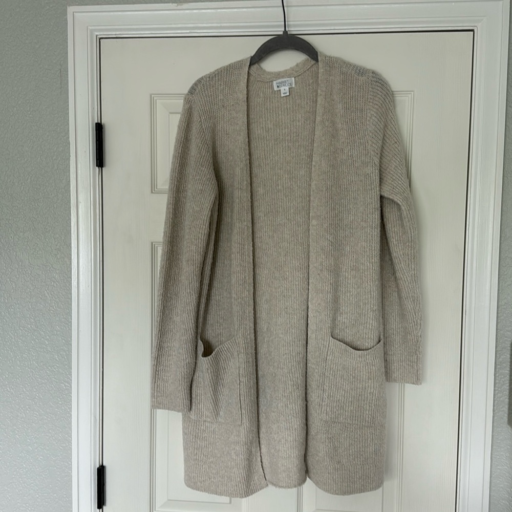 Soft cream cardigan